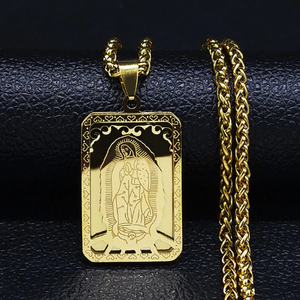 Virgin Mary necklace GOLD