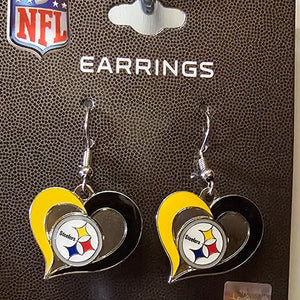 Pittsburgh Steelers ear rings