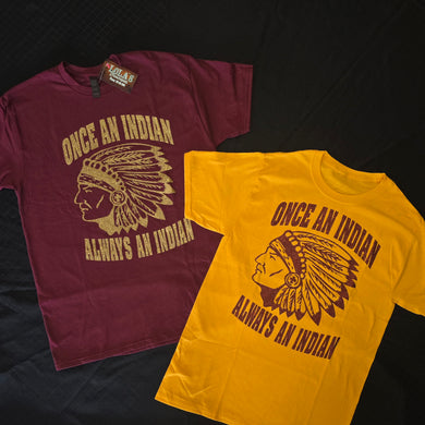 Indians Gold glitter t-shirt