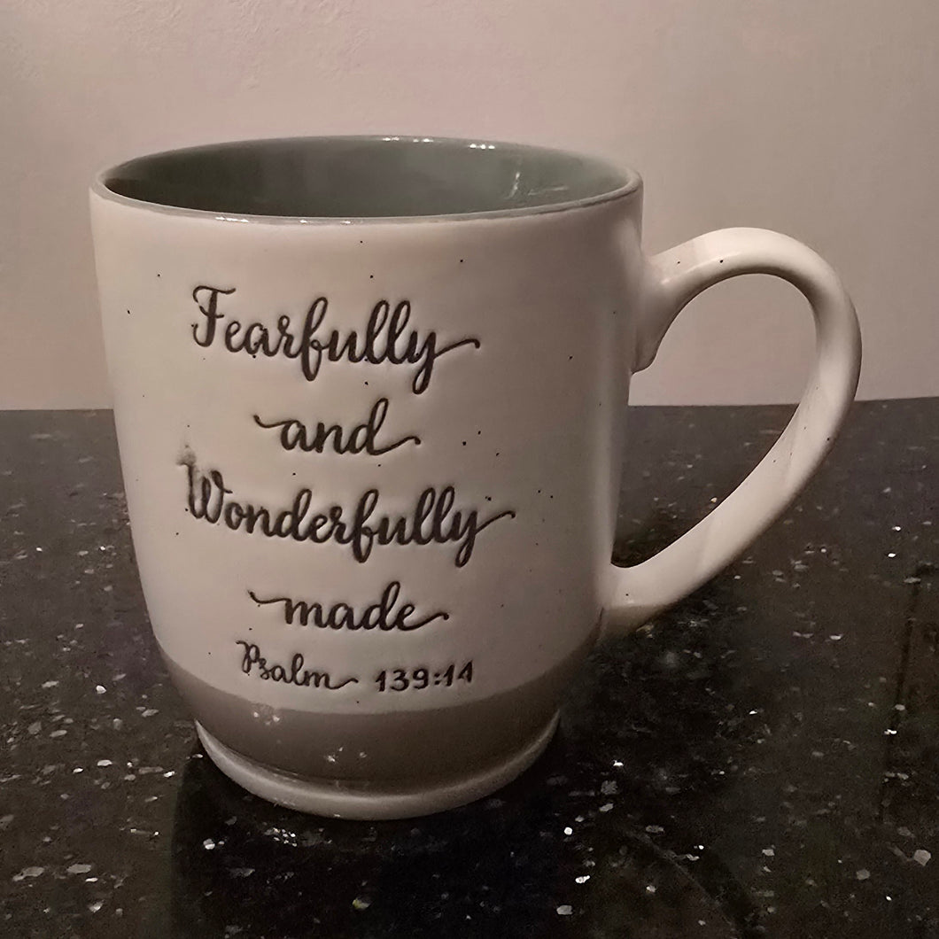 Mug Fearfully and Wonderfully made