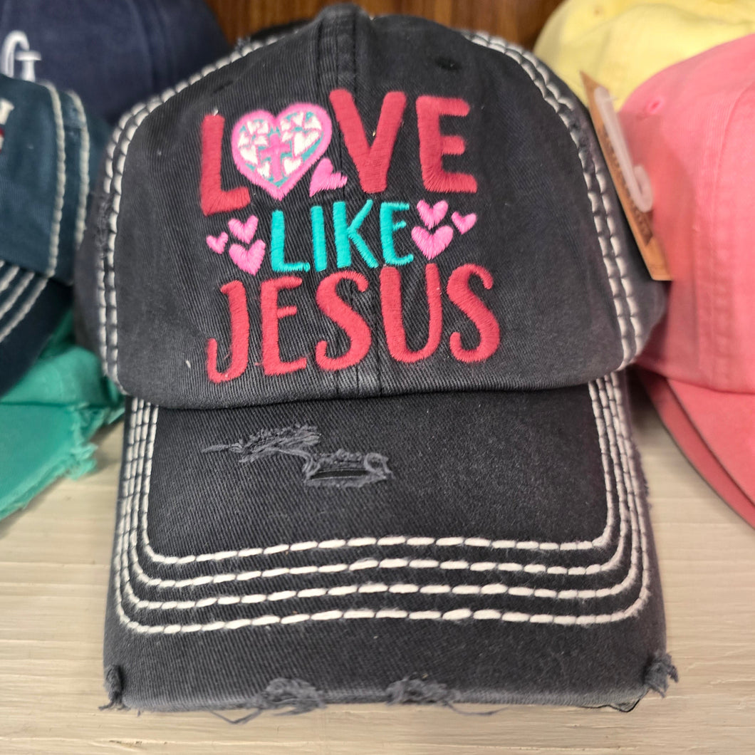 baseball cap - Love like Jesus