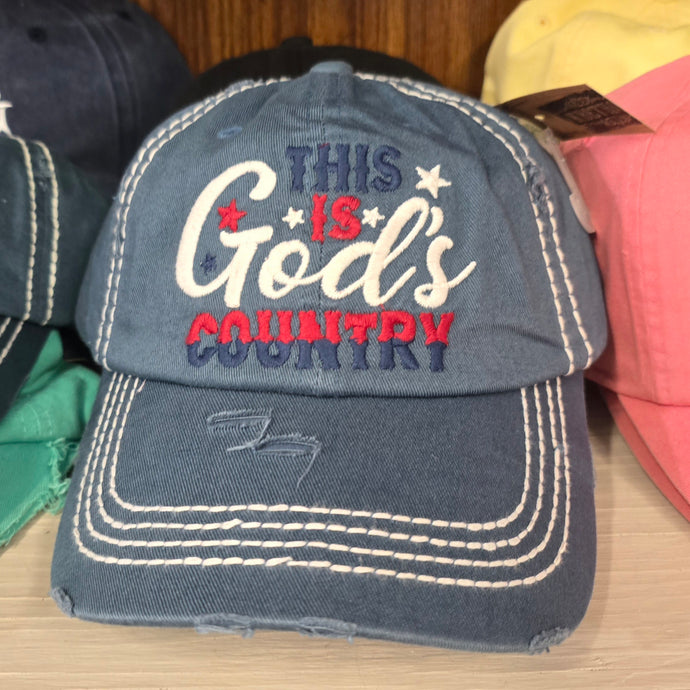 baseball cap - God's Country