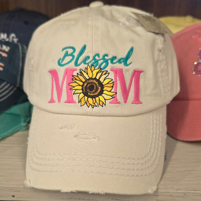 baseball cap - Mom Blessed