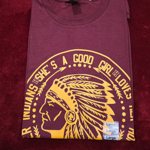 Tshirt Harlandale Indians She's a good girl