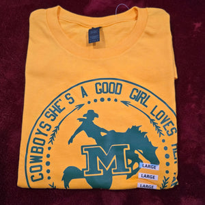 Tshirt Cowboys She's a good girl