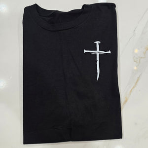 Tshirt Nail Cross double-sided Unisex