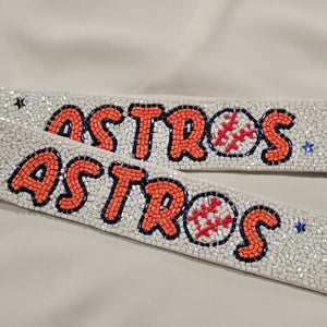 Strap Astros - Beaded Sequin shoulder bag strap