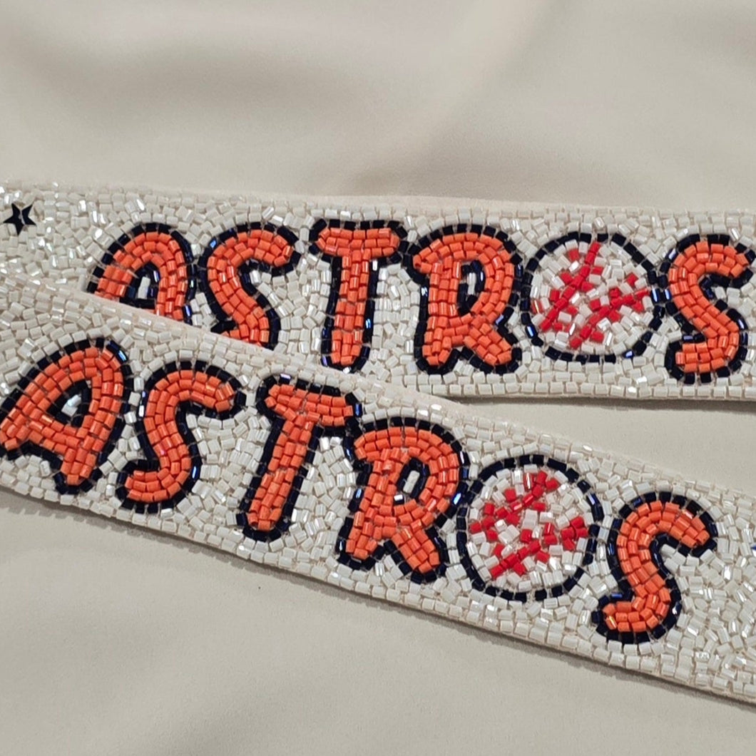 Strap Astros - Beaded Sequin shoulder bag strap