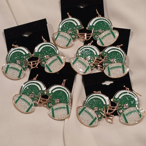 ear rings Football helmet