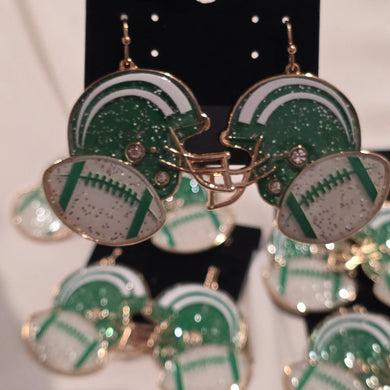 ear rings Football helmet