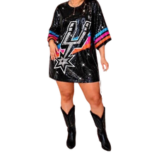 Spurs Sequence dress