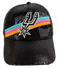 baseball cap - spurs sequence black