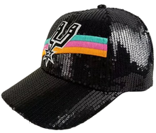 baseball cap - spurs sequence black
