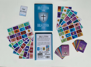Bible Loteria Game - 10 player boards and deck of cards