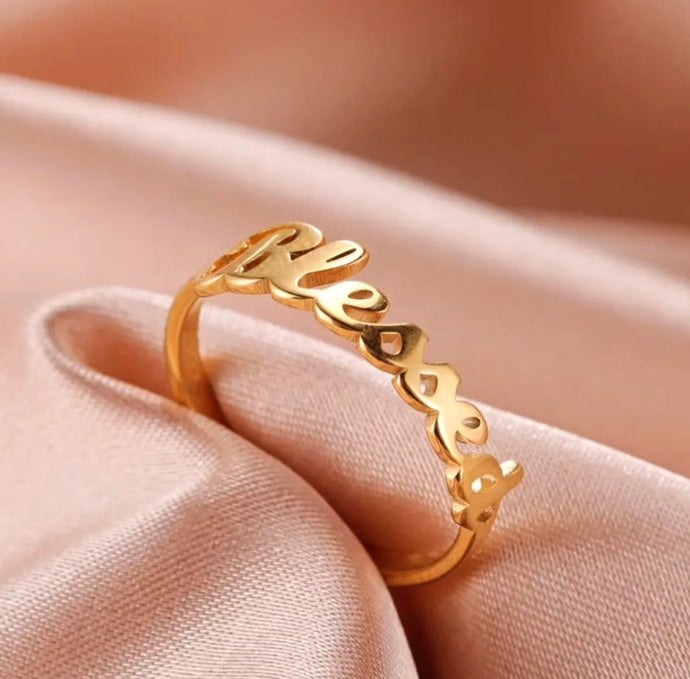 Ring Blessed - GOLD