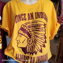 Indians Maroon glitter t-shirt