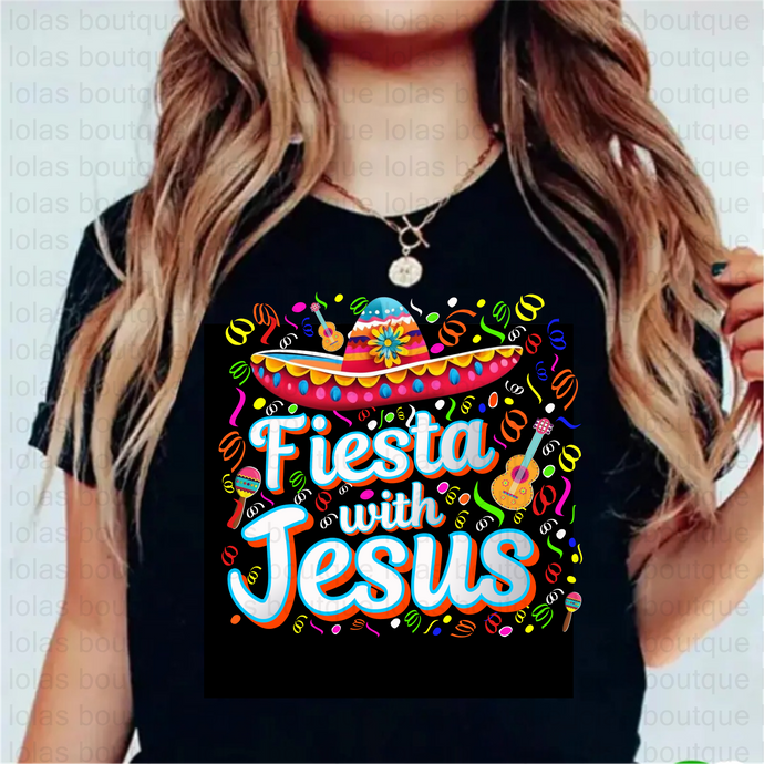 Fiesta with Jesus T-shirt