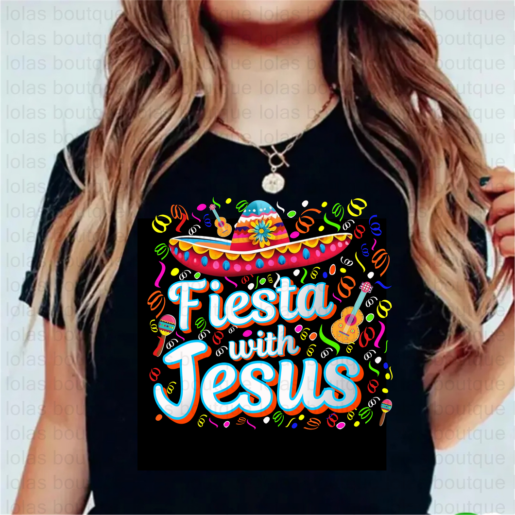 Fiesta with Jesus T-shirt