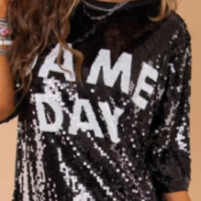 Game Day Sequence dress