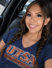 Tshirt UTSA rhinestone glitter blouse