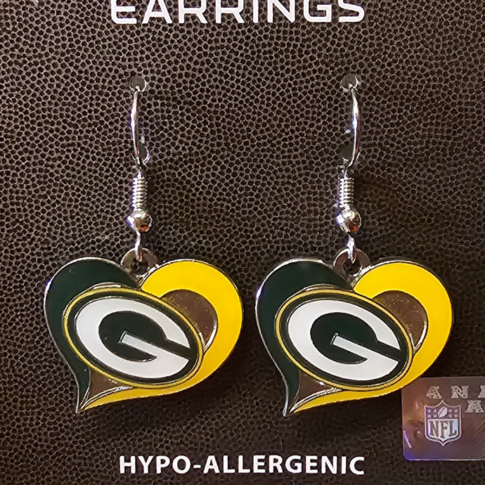 ear rings GreenBay Packers