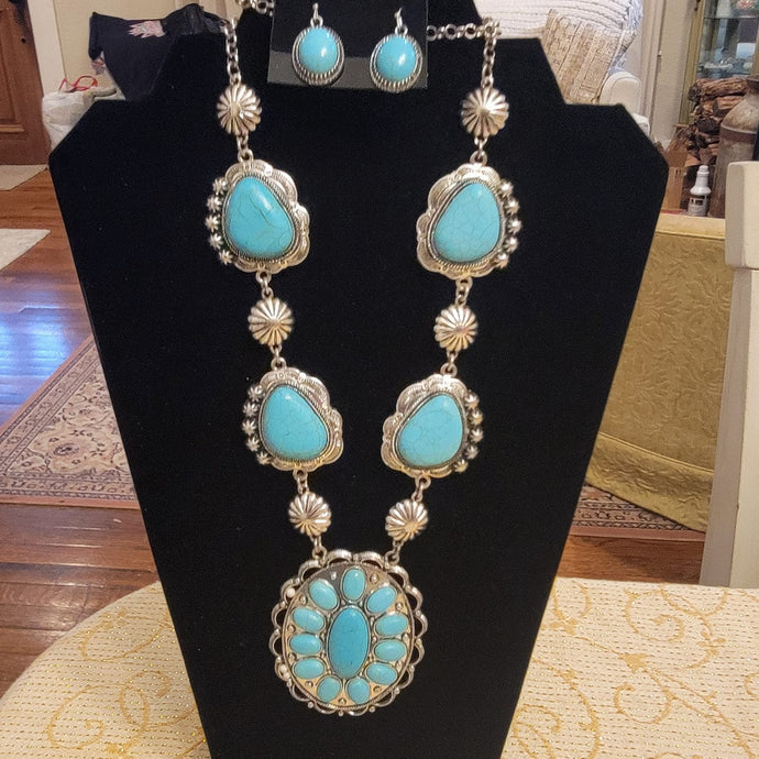 necklace - Southwestern Turquoise