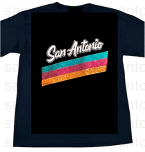 Tshirt Spurs glitter and rhinestones stripes