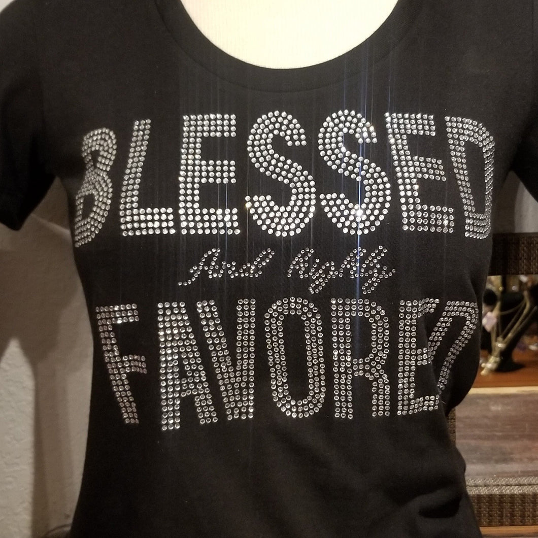 Blessed and Highly Favored Scoop Neck